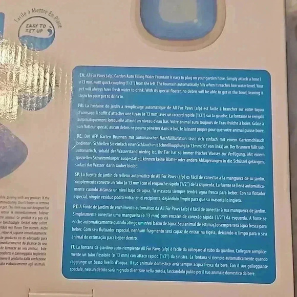 afp (all for pets) Auto water fountain - Picture 4 of 8